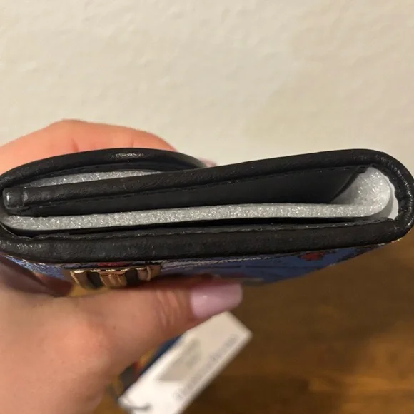 Dooney & Bourke Blue Wallet with Iconic Print - Picture 9 of 9